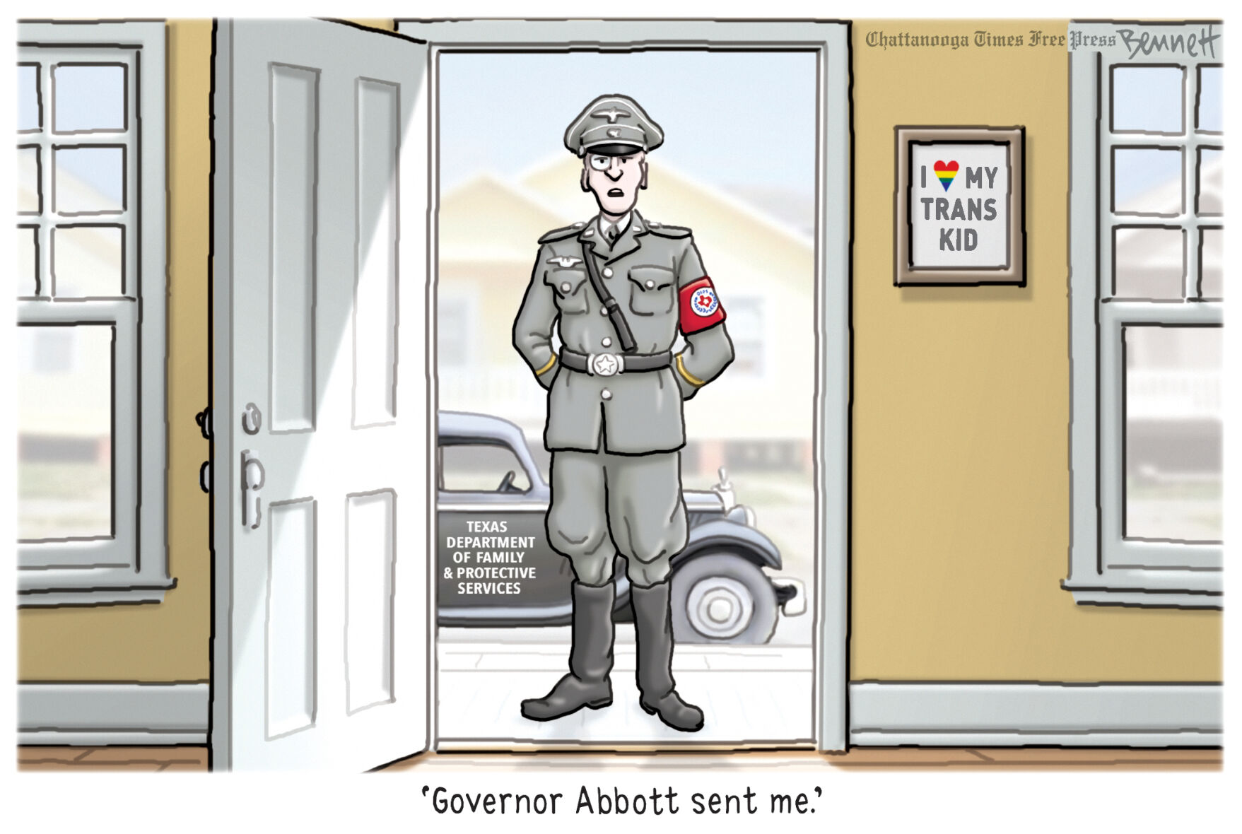 Clay Bennett editorial cartoon